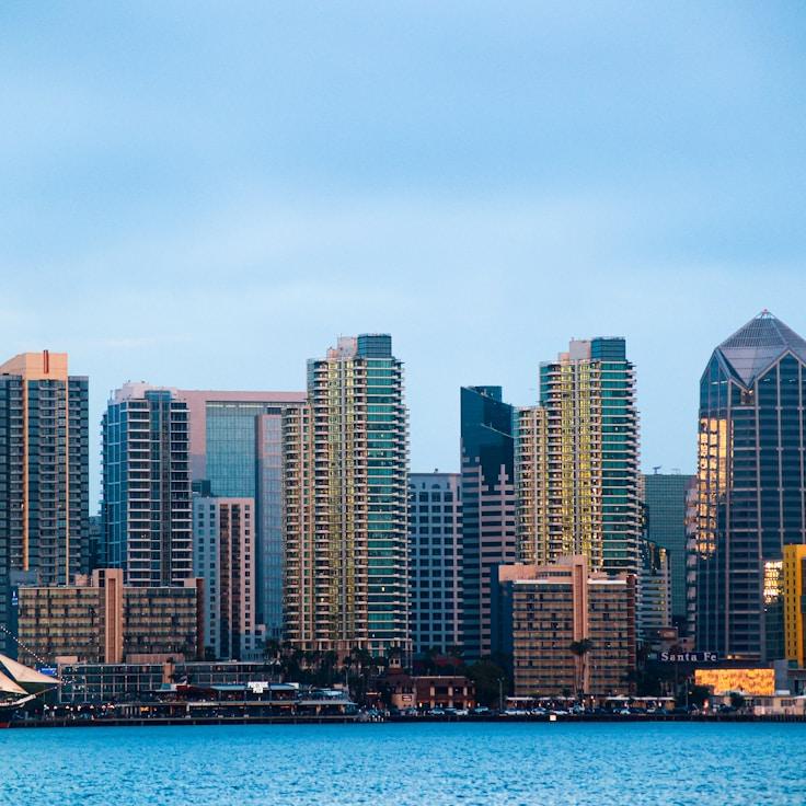 City skyline in Rome, Italy