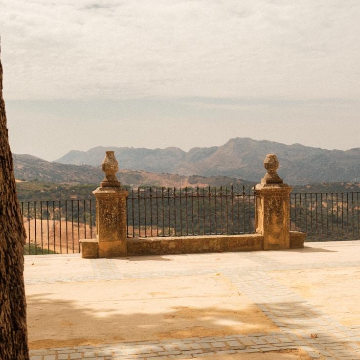 Kids playground area in Italy